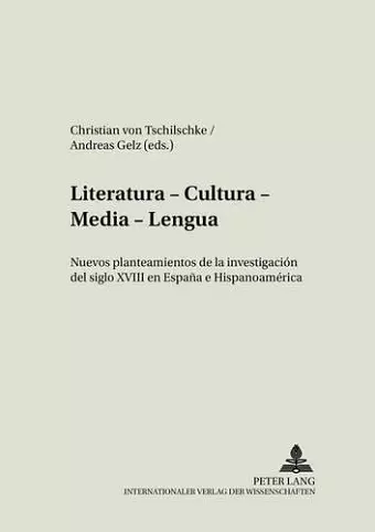 Literatura - Cultura - Media - Lengua cover