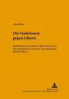 Die Sanktionen Gegen Libyen cover