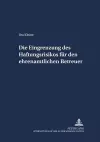 Die Eingrenzung Des Haftungsrisikos Fuer Den Ehrenamtlichen Betreuer cover