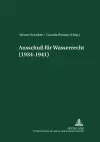 Ausschuß Fuer Wasserrecht (1934-1941) cover