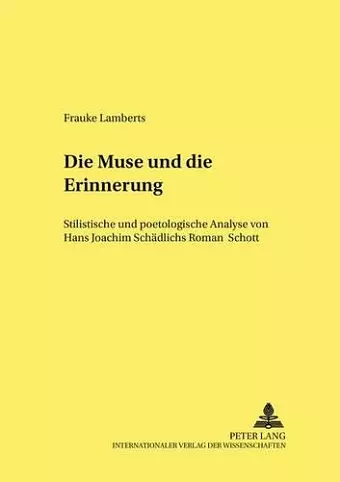 Die Muse Und Die Erinnerung cover