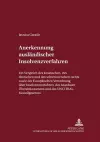 Anerkennung Auslaendischer Insolvenzverfahren cover