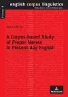 A Corpus-based Study of Proper Names in Present-Day English cover