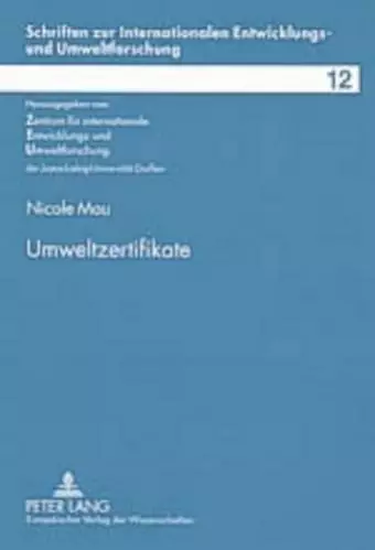 Umweltzertifikate cover