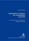 Rechtsethische Prinzipien Des Nachehelichen Unterhalts cover