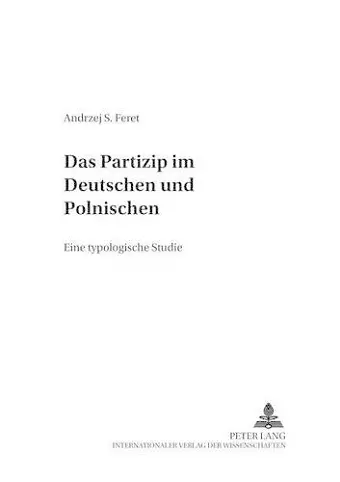 Das Partizip Im Deutschen Und Polnischen cover