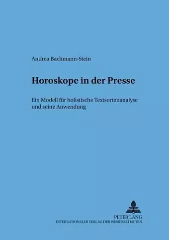 Horoskope in Der Presse cover