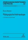 Paedagogische Anthropologie cover