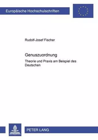 Genuszuordnung cover