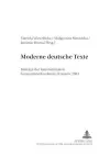 Moderne Deutsche Texte cover