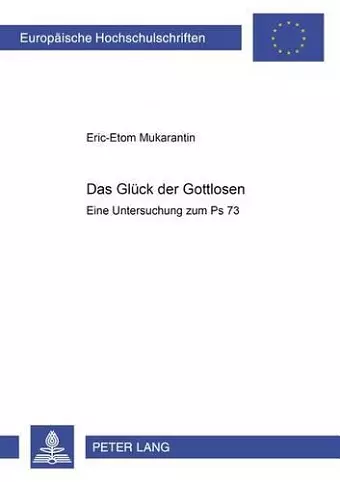 Das Glueck Der Gottlosen cover