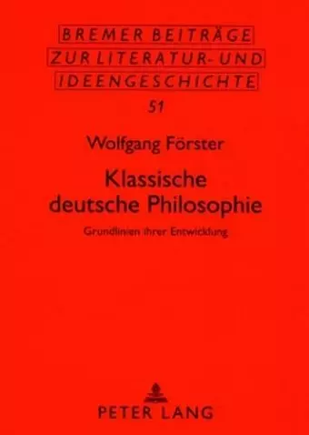 Klassische Deutsche Philosophie cover