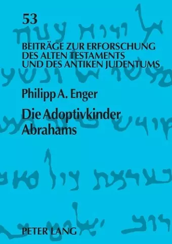 Die Adoptivkinder Abrahams cover