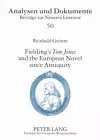 Fielding's Tom Jones and the European Novel Since Antiquity cover