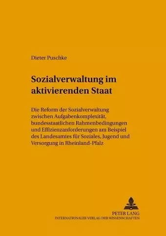 Sozialverwaltung Im Aktivierenden Staat cover