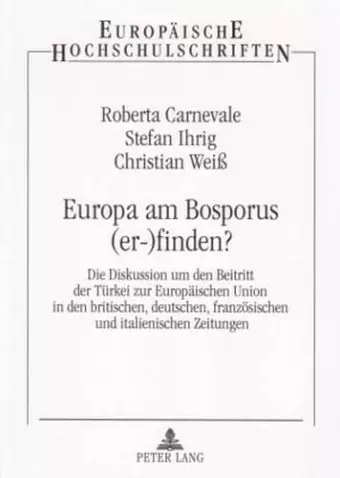 Europa Am Bosporus (Er-)Finden? cover