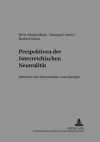 Perspektiven Der Oesterreichischen Neutralitaet cover