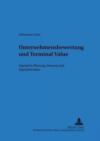 Unternehmensbewertung Und Terminal Value cover