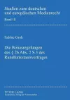 Die Bonusregelungen des §26 Abs. 2 S. 3 des Rundfunkstaatsvertrages cover