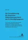 Die Europaeisierung Der Deutschen Mitbestimmung Durch Das Se-Beteiligungsgesetz cover