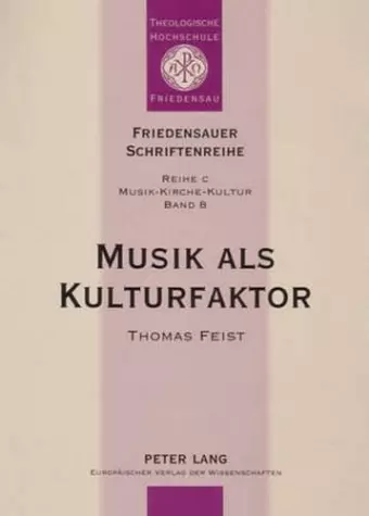 Musik ALS Kulturfaktor cover