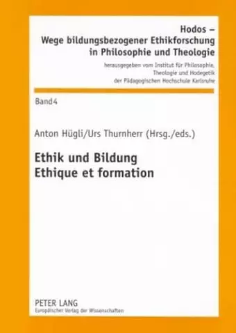 Ethik Und Bildung- Ethique Et Formation cover