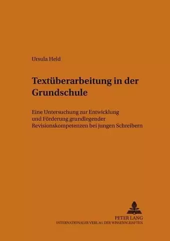 Textueberarbeitung in Der Grundschule cover