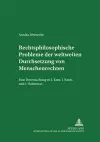 Rechtsphilosophische Probleme Der Weltweiten Durchsetzung Von Menschenrechten cover