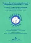 China’s New Role in the International Community - Challenges and Expectations for the 21 st  Century cover