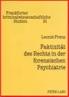 Faktizitaet Des Rechts in Der Forensischen Psychiatrie cover