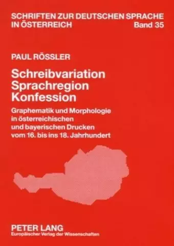 Schreibvariation - Sprachregion - Konfession cover