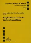 Adaptivitaet Und Stabilitaet Der Berufsausbildung cover