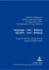 Language - Text - Bildung Sprache - Text - Bildung cover