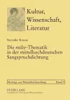 Die milte-Thematik in der mittelhochdeutschen Sangspruchdichtung cover