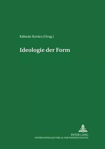 Ideologie Der Form cover