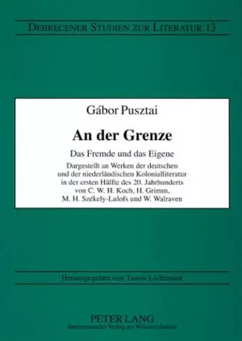 An Der Grenze cover