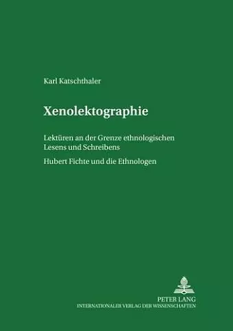 Xenolektographie cover