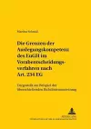 Die Grenzen Der Auslegungskompetenz Des Eugh Im Vorabentscheidungsverfahren Nach Art. 234 Eg cover