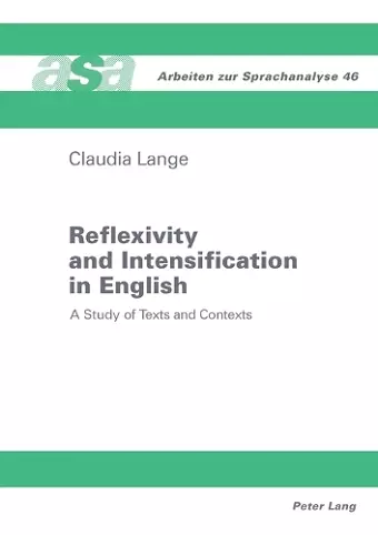 Reflexivity and Intensification in English cover
