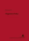 Pragmatics Today cover