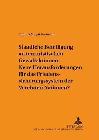 Staatliche Beteiligung an Terroristischen Gewaltaktionen cover