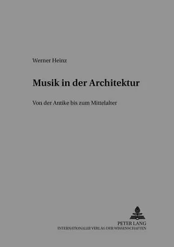 Musik in Der Architektur cover