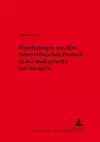 Entlehnungen Aus Dem Oesterreichischen Deutsch in Der Stadtsprache Von Sarajevo cover