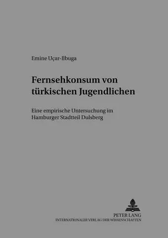 Fernsehkonsum Von Tuerkischen Jugendlichen cover