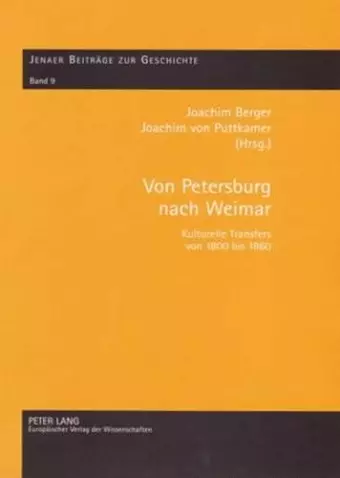 Von Petersburg Nach Weimar cover