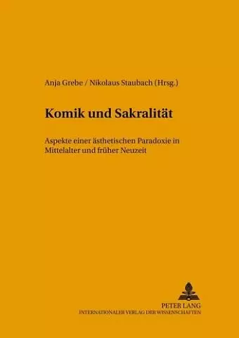 Komik Und Sakralitaet cover