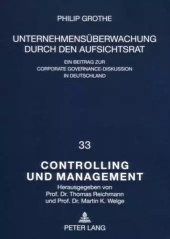 Unternehmensueberwachung Durch Den Aufsichtsrat cover