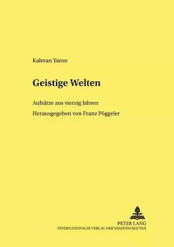 Geistige Welten cover