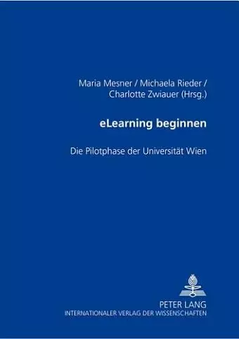 Elearning Beginnen cover