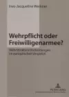 Wehrpflicht Oder Freiwilligenarmee? cover